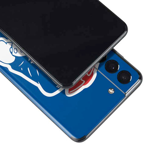 NFL New England Patriots Retro Logo Galaxy S21 Plus 5G Skin
